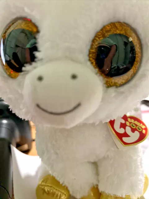 TY Beanie Boo's HARMONIE - Speckled Unicorn Regular Size 6”, Animals -   Canada