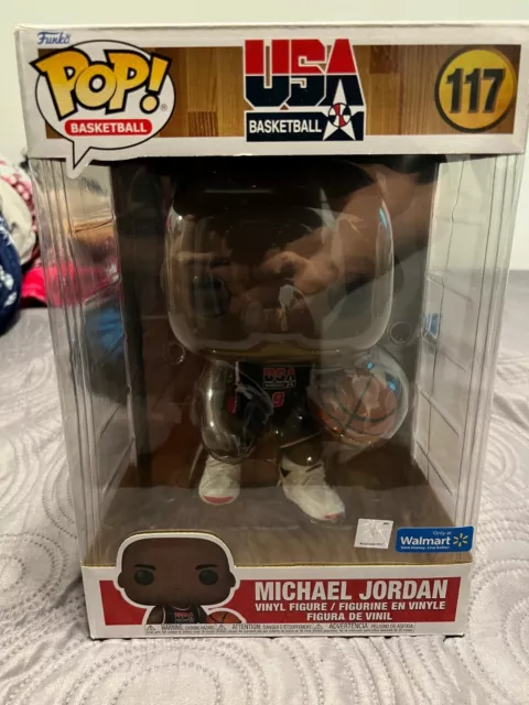 Two Funko Pop NBA Basketball Team USA Michael Jordan #117 (Free Funko backpack) 