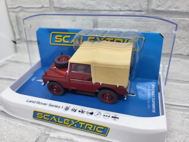 NEW SCALEXTRIC C4493 Land Rover Series 1 Poppy Red MINT £51.80 ...
