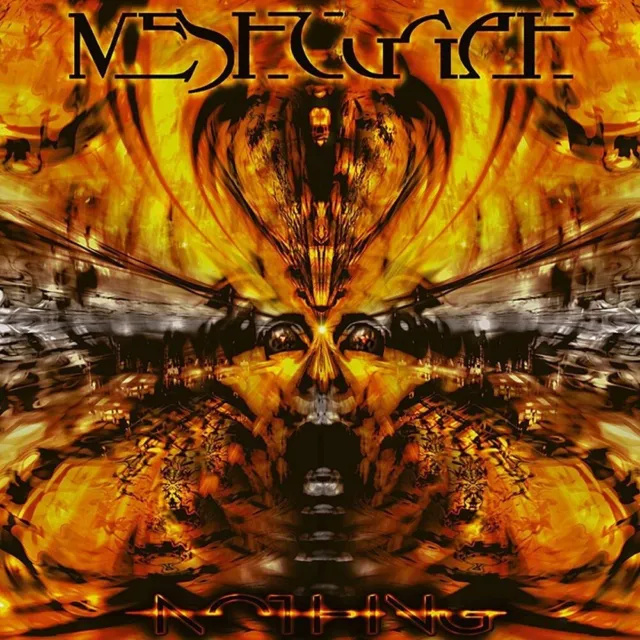Meshuggah Nothing Vinyl LP Opaque Red & Black Colour 2023 NEU