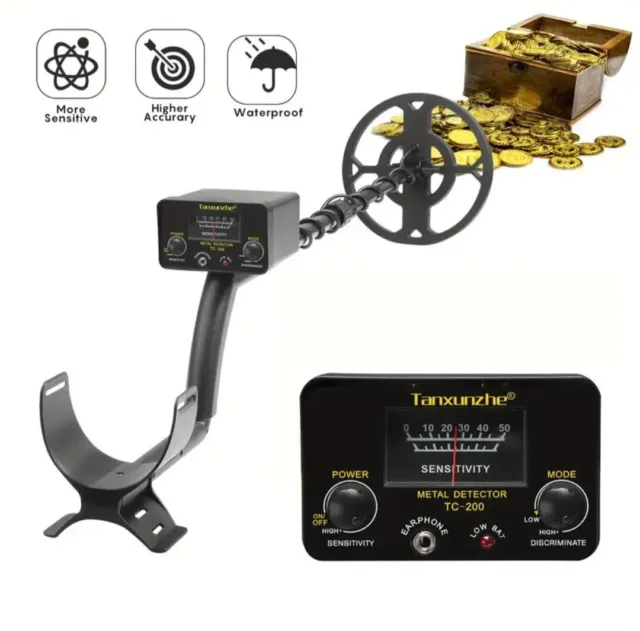 Metal Detector Professionale per Ricerca Oro Monete e Altri tesori Preziosi