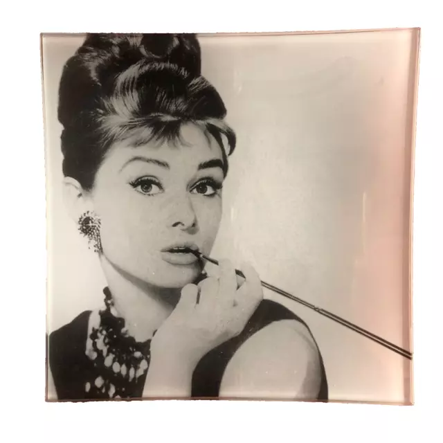 Vide poche Plateau en verre AUDREY HEPBURN