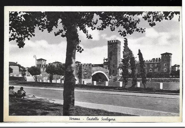 VERONA (877) - VERONA Castello Scaligero - Fp/Non Vg