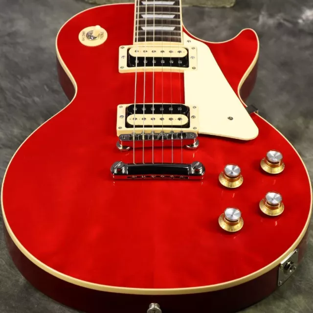 Chitarra elettrica Gibson USA Les Paul Classic Translucent Cherry