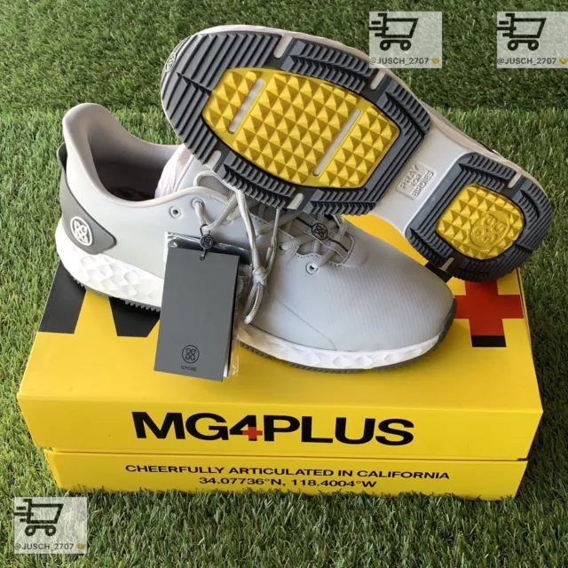 G/FORE GFORE MG4+ Limited Solid Golf Shoe Sneaker Swag ⛳️ US 13 White