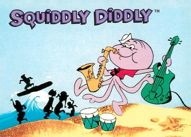 Squiddly System HANNA-BARBERA - CARD #10 - SQUIDDLY DIDDLY - CARDZ 1994 £3.99 - PicClick UK