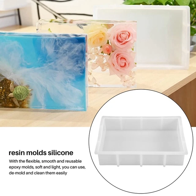 Moules En Silicone Pour Sous-verres En Résine - Lot De 6 Ronds De 10 Cm - Résistant à La Chaleur, Facile à Démouler - 8