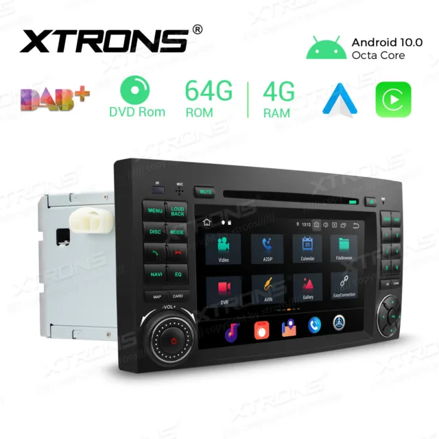 Android 10 Octa Core 4+64GB Car Stereo Radio DVD For Mercedes-Benz W245 Sprinter