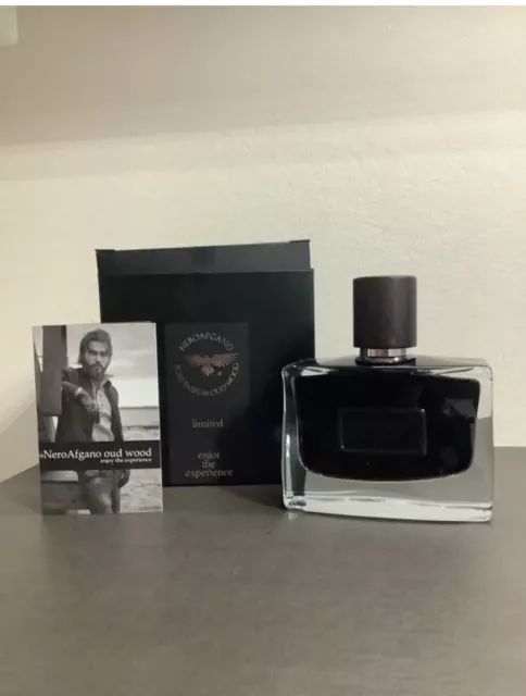 profumo uomo NERO   Nero AFGANO Oud Wood Eau De Parfum  Concentree. 100ml Nuovo