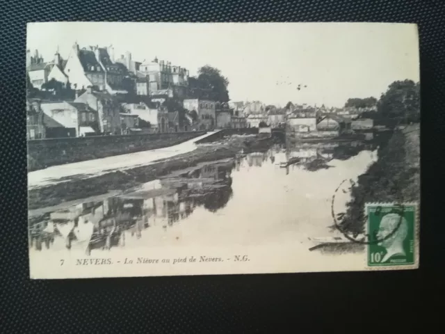 CPA 58 NEVERS - La Nièvre au Pied de Nevers