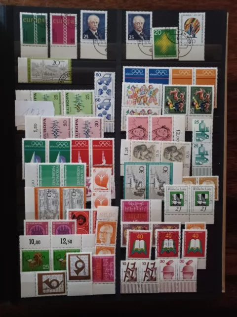 Briefmarken Konvolut, Marken aus einer Nachlassauflösung, Inclusive Album