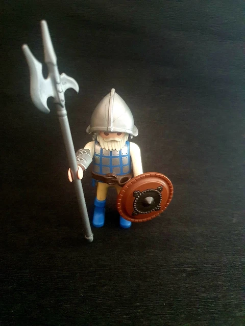 PLAYMOBIL 3445 - Tromba E Corno Guardia Medievale - Accessorio Vintage Ingiallito