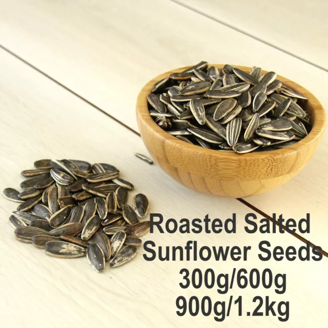 HEALTHY Fresh Dry Oven Roasted Salted Sunflower Seeds Nuts Fibre Vitamin E Rich