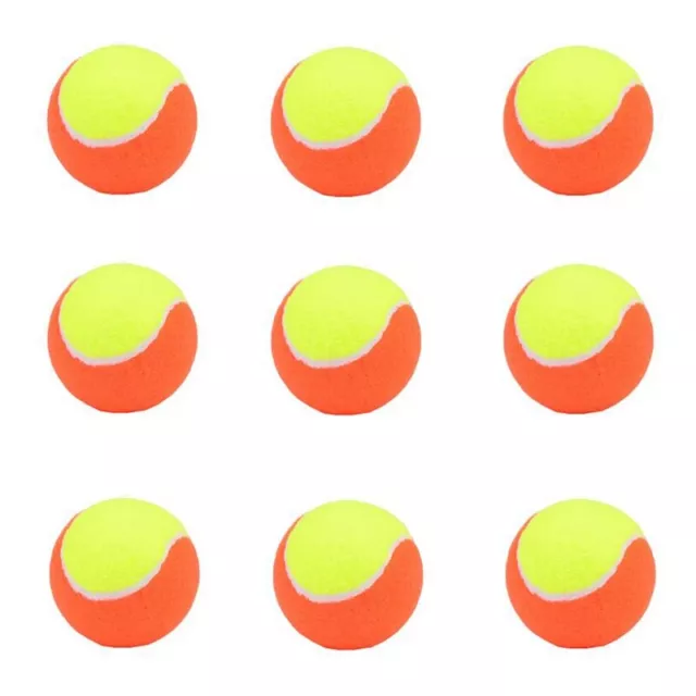 Pelota de Tenis de Playa Suave de Elasticidad de 9 Piezas Pelotas de Tenis 6043