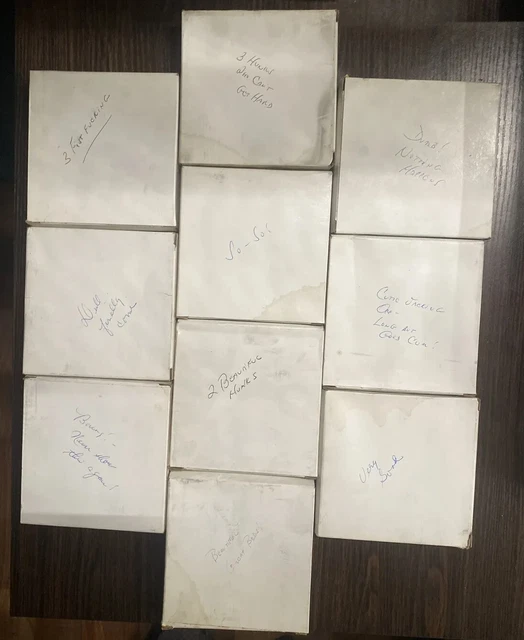 Lote de 10 carretes vintage de los 80 súper 8 mm/8 mm película gay para adultos colección