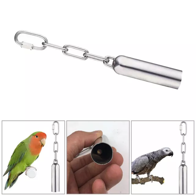Stainless steel bird toys top