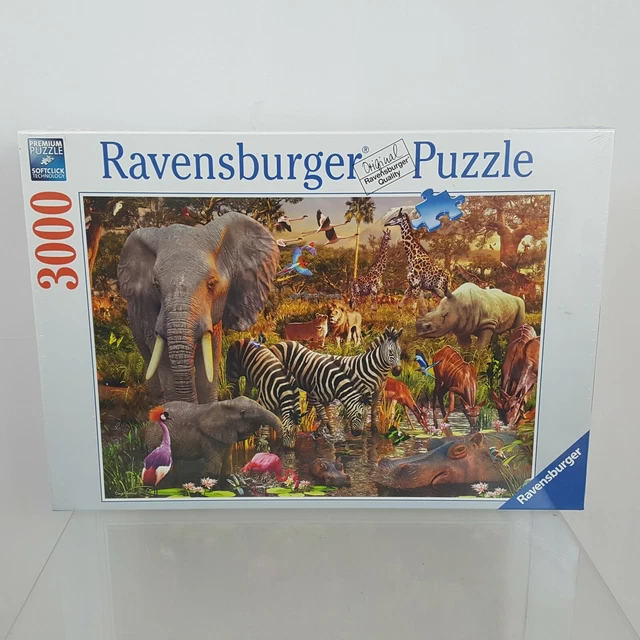 Ravensburger 3000 Piece Puzzle - Animal Stamps
