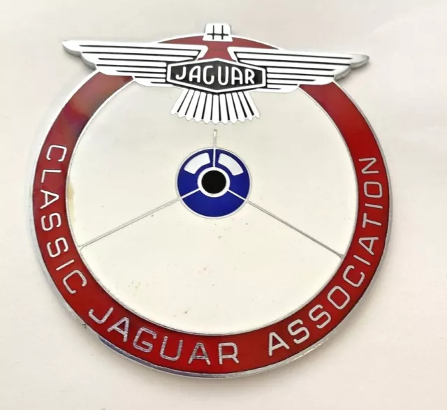 Vintage Classic Jaguar Association Car Emblem