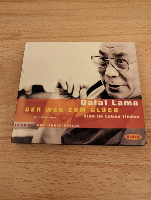 DALAI LAMA Der Weg zum Glück Sinn im Leben finden Hörbuch CD sehr