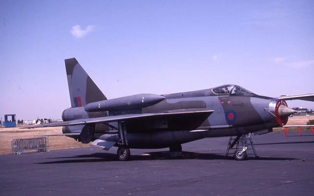 Kodachrome Slide XS904 EE Lightning RAF Boscombe Down Sep 1992