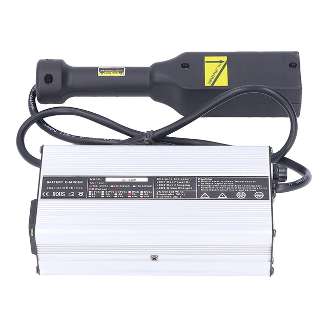 Batteria auto club 36 V 5 A guscio argento alluminio spina USA 110 V 60 HZ per