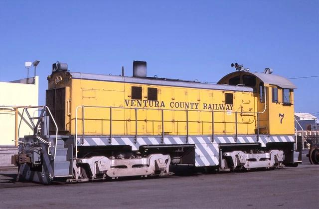 Original Slide: Ventura County Railway ALCO S-6 7