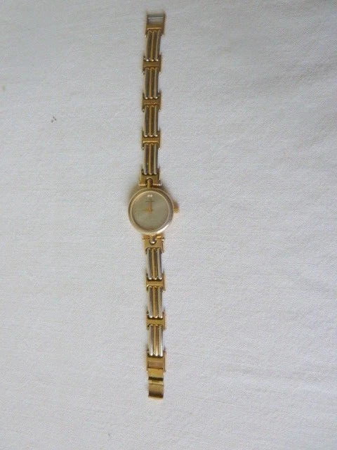 Montre Femme Michel DELABY Vintage à Quartz - Boîtier Acier 20mm, Bracelet Multicouleur - Pile Incluse
