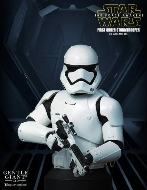 Star Wars Ep. VII Bust 1/6 First Order Stormtrooper Deluxe Bust GENTLE GIANT