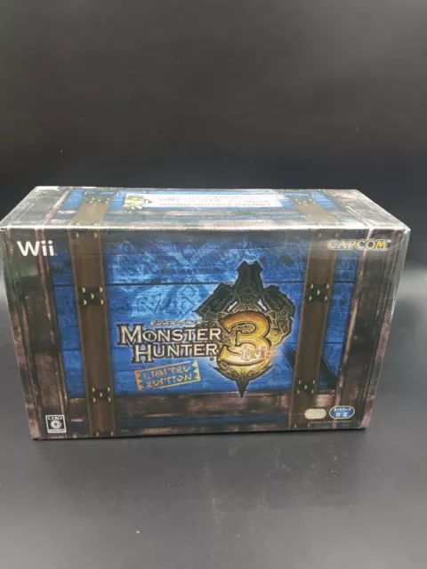 Monster Hunter 3 Tri Exclusive collectors (Limited Edition) Brand New Wii Japan