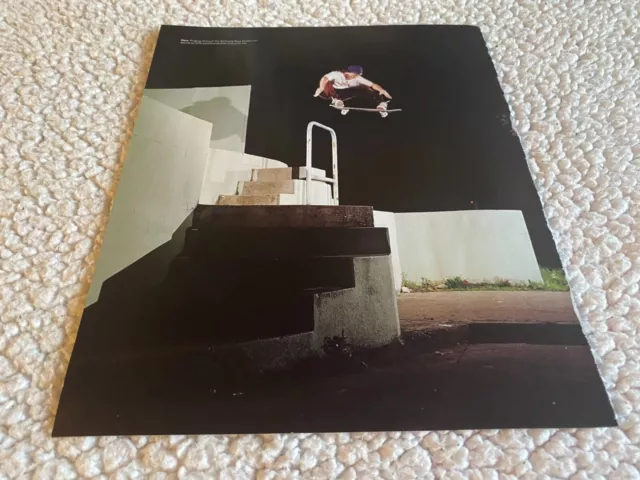 Psk17 Skateboarding Picture/Advert 11X8" Ross Mcgouran