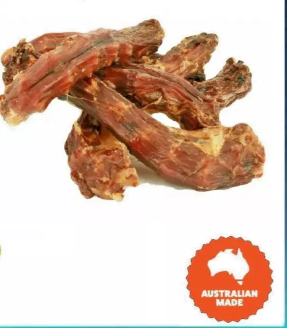 CHICKEN NECKS (SMOKEY) 1kg Aust CHICKEN-Dehydrated