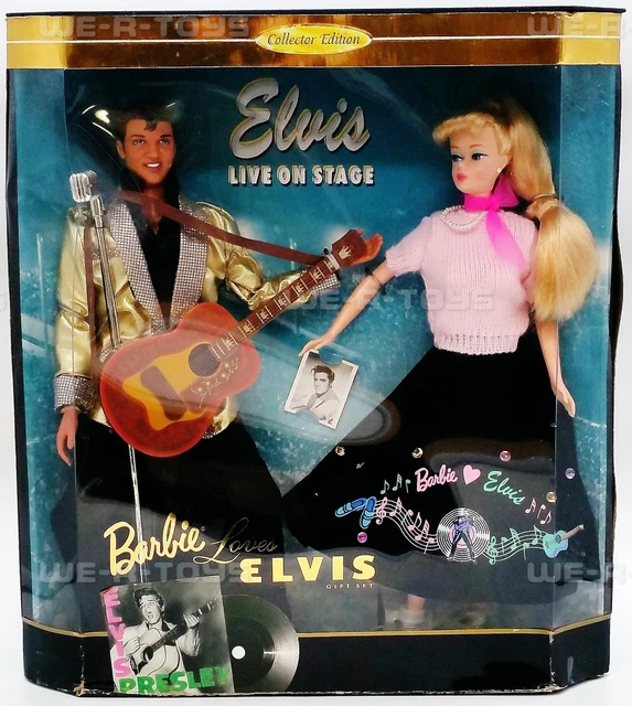 Barbie Loves Elvis Collector Edition Gift Set Dolls 1996 Mattel #17450 Barbie Loves Elvis Collector Edition Gift Set Dolls 1996 Mattel #17450