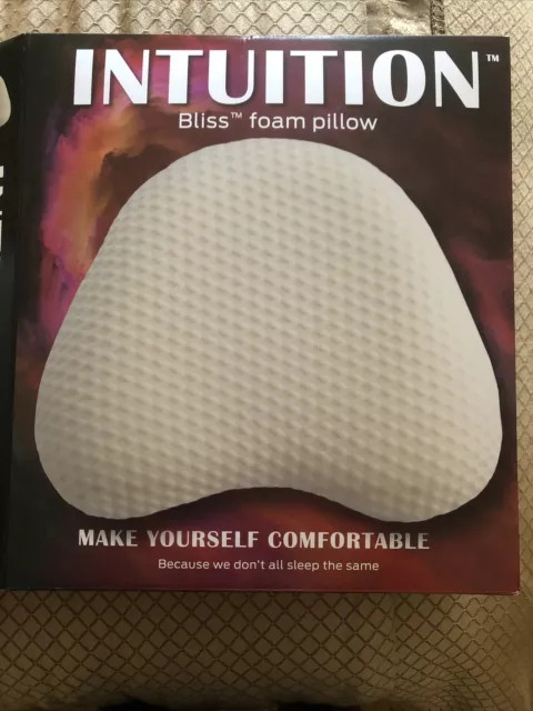 Intuition bliss discount foam pillow
