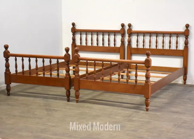 Solid Maple Twin Beds by Heywood Wakefield - A Pair