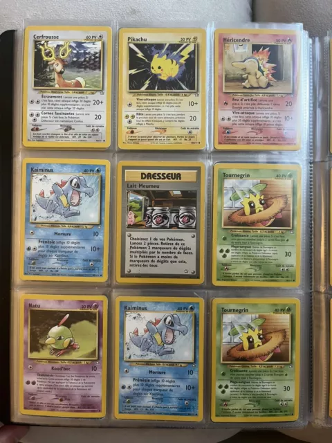 Lot De 18 Cartes Pokémon Neo Genesis