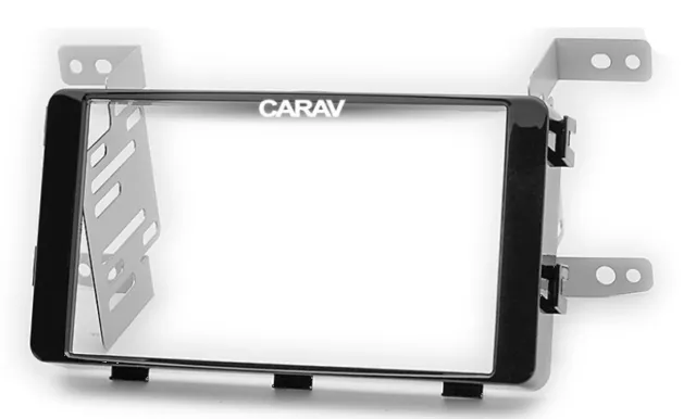 Carav In-Dash Car Audio Installation Kit For Head Units: : 2 Din 173 X 98 Mm