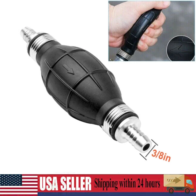 1PC 3/8” HAND Primer Bulb Outboard Car Marine Boat Gas Fuel Line Pump All Vushf