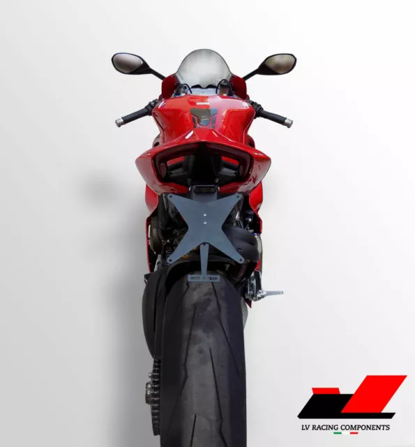 Portatarga  moto DUCATI Panigale V4 / Panigale 955 V2 + luce targa e connettore