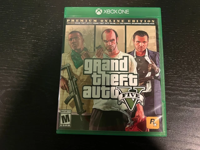 GTA V PREMIUM EDITION COM MAPA SEMI NOVO XBOX ONE - Jogos de Vídeo Game
