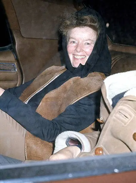 Katharine Hepburn in New York City 1976 OLD PHOTO