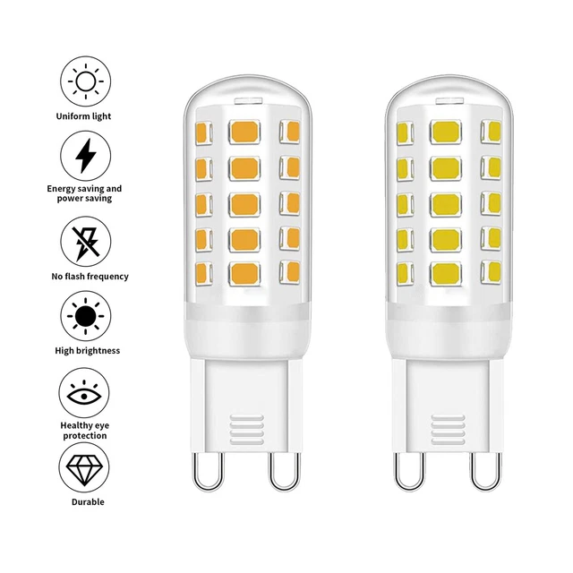 G9 LED Bulb Warm/Cool White SMD Halogen Capsule Light Bulbs Energy Saving 220V