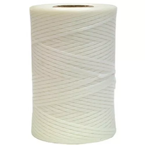 250 yards, Wax Lacing Cord Nylon, White 0.121" for Binding Wiring Harnesses,