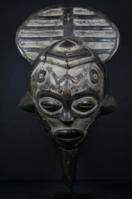 African KETE Initiation mask - LULUA tribe - DR Congo, TRIBAL ART PRIMITIF CRAFT
