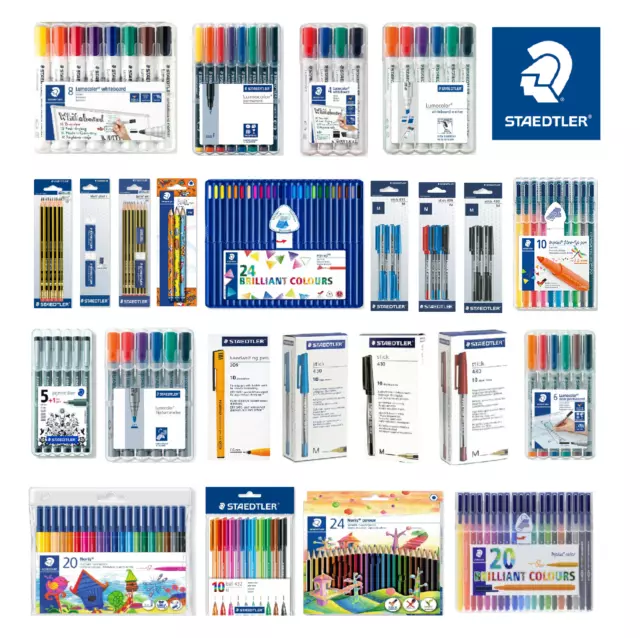 Staedtler Pencils,Colouring Pencils Pens, Office School ArtCraft Break-Resistant