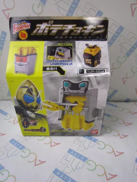 Masked Kamen Rider Fourze Foze Foodroid 02 Potechokin With Freeze Switch Bandai