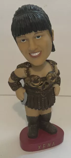 Rittenhouse Archives Xena Warrior Princess Hand Painted Bobble Head Read Desc.