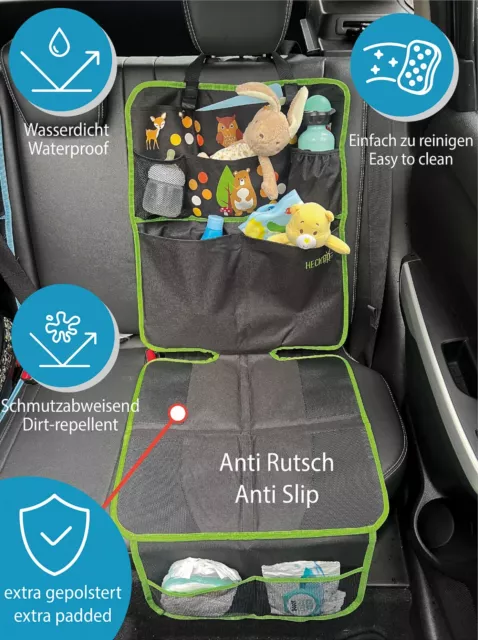 Auto Kindersitzunterlage XL, Schutzunterlage Kindersitz Sitzschutz Sitz-schoner 3