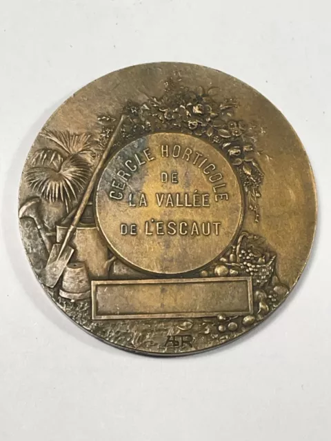 Médaille Cercle Horticole de la Vallée de L'Escaut en Bronze (173-31/P4/A17-8)