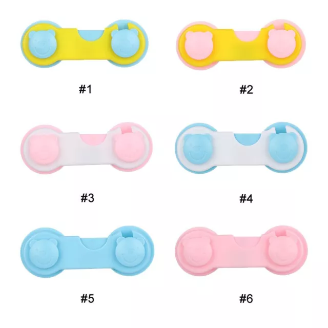 Security Wardrobe Door Safety Door Lock Baby Safety Lock Cabinet Lock Strap 2