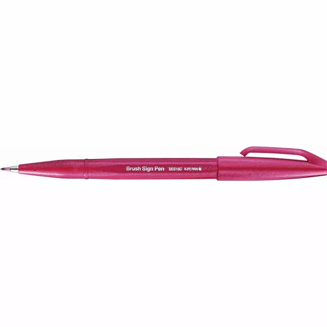 Pennarello Brush Sign Pen Touch Rosso Carminio | Pentel